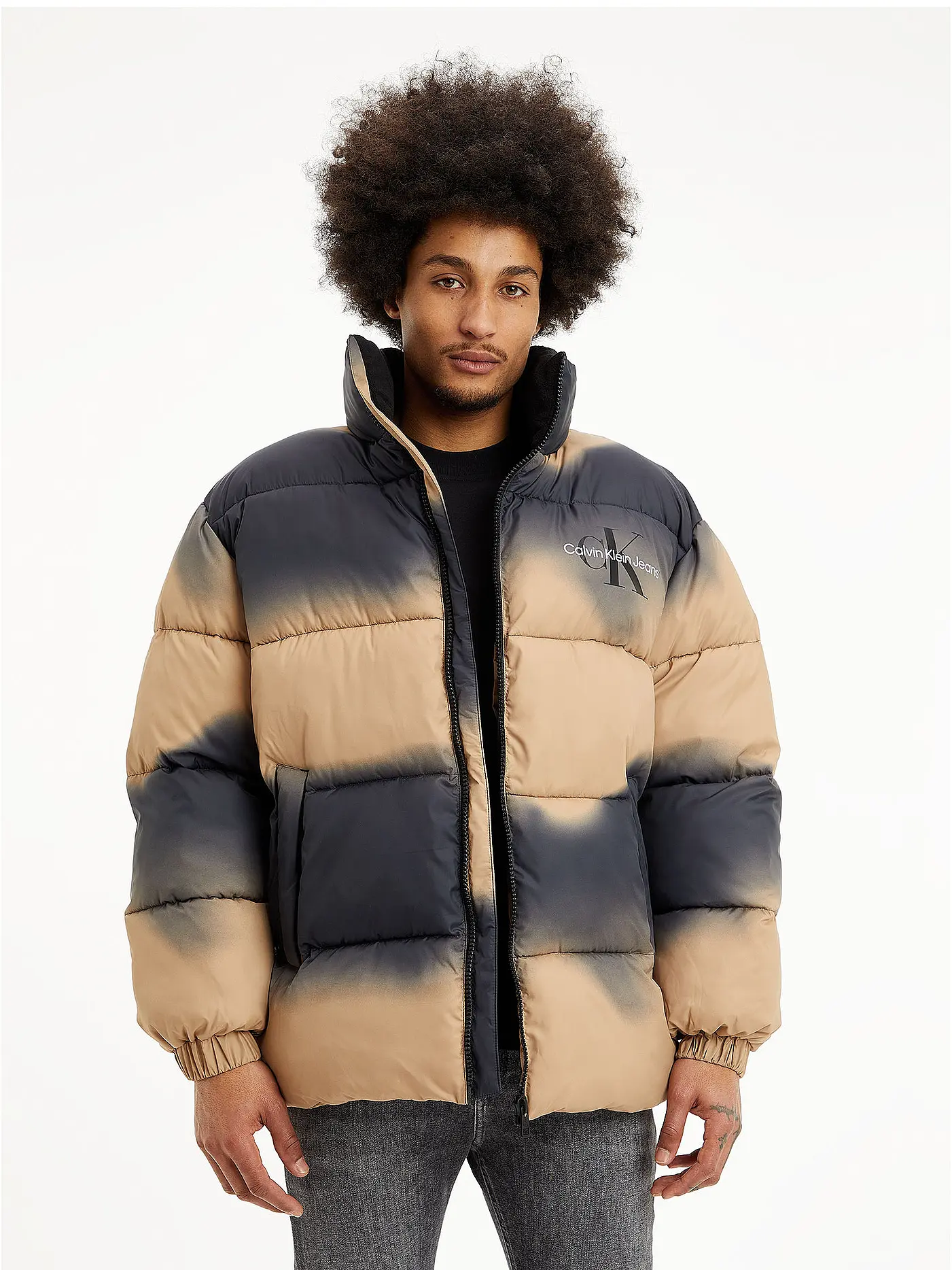 CALVIN KLEIN JEANS | Steppjacke GRADIENT AOP | 